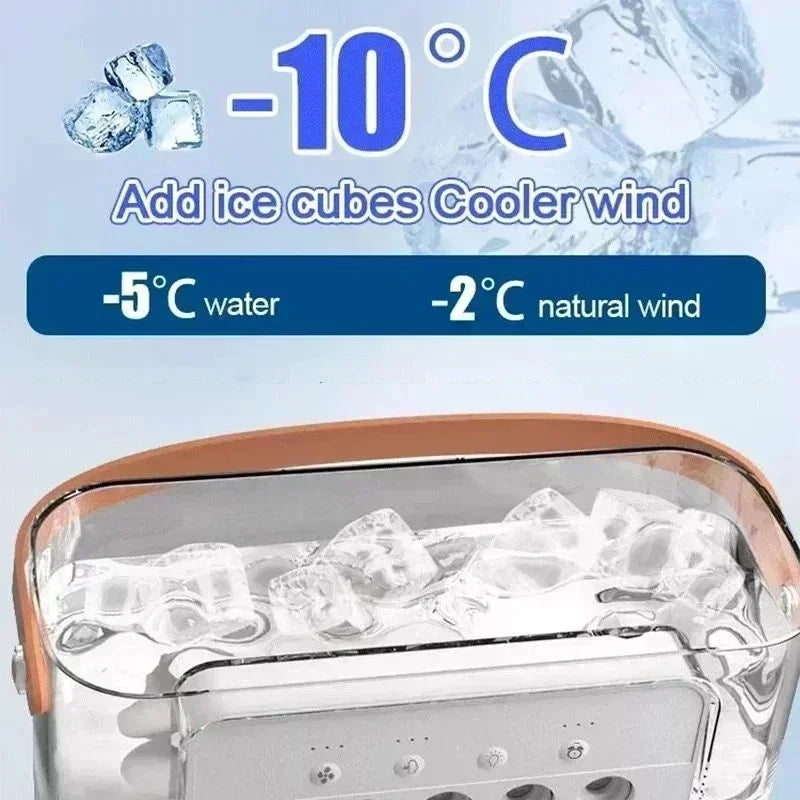BreezeGlow™ 3-in-1 Mini Air Cooler
