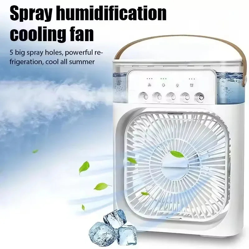 BreezeGlow™ 3-in-1 Mini Air Cooler