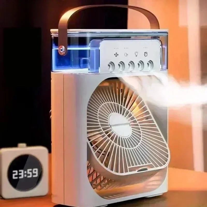 BreezeGlow™ 3-in-1 Mini Air Cooler